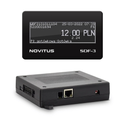 KASA FISKALNA NOVITUS SDF-3 DLA MYJNI WERSJA BASIC WIFI