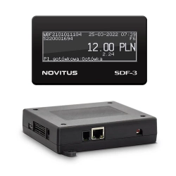 KASA FISKALNA NOVITUS SDF-3 DLA MYJNI WERSJA LIGHT LAN