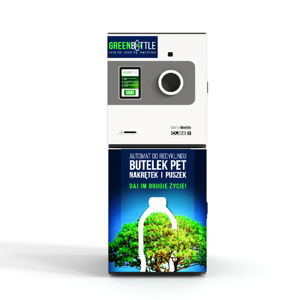 Butelkomat GreenBottle CUBE 8 M80 OUTDOOR - widok 3
