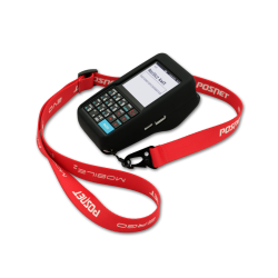 Posnet długa smycz do Mobile2 / POSPAY2 — czerwona – zdjęcie 2