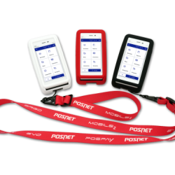 Posnet krótka smycz do Mobile2 / POSPAY2 — czerwona – zdjęcie 2