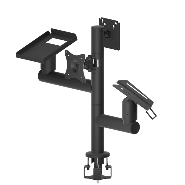 Modułowy System Montażu POSNET z monitorem, drukarką i terminalem