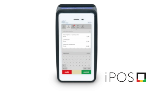 POSNET POSPAY2 ONLINE iPOS — Sprzedaż uporządkowana na ekranie.