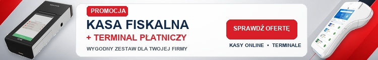Promocja: kasa fiskalna + terminal płatniczy